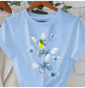 Watercolor Butterfly Graphic Tee